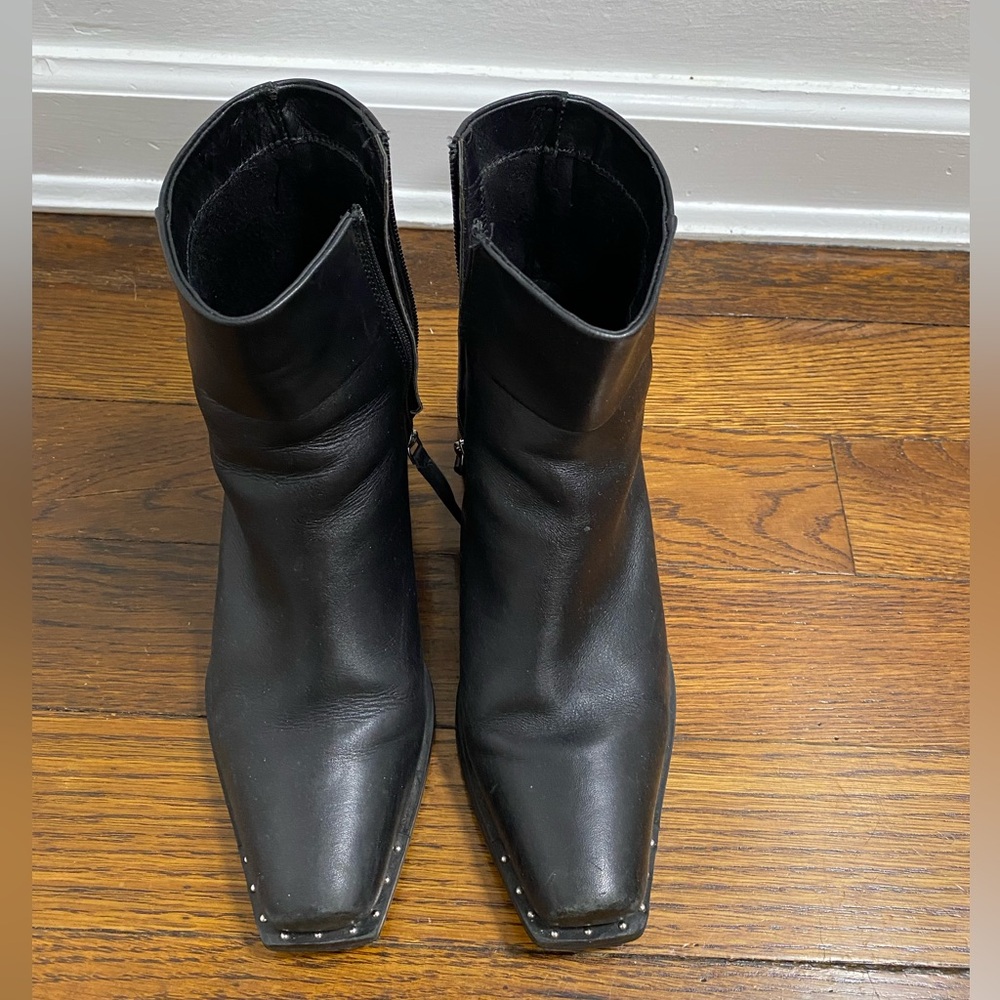 TOPSHOP Leather Boots Sz 38